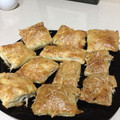 El cooksnap de migatocorria cuando hizo Hojaldres rellenos de berenjena y foie.