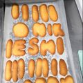 Cooksnap của Ngoc Dinh Dai khi họ làm theo món Bánh lưỡi mèo làm từ lòng trắng trứng