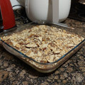 El cooksnap de Irene cuando hizo Tarta de galletas o de la Abuela con flan Potax y chocolate Valor.