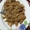 Pauline Muriuki's cooksnap of when they made Pilau.