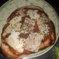 El cooksnap de Alejandra Menéndez cuando hizo Pizza en sartén Essen con harina Pureza.