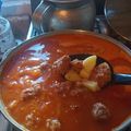 El cooksnap de Blanca sosa cuando hizo Albóndigas de carne molida con papas.