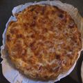 El cooksnap de maripaz torres cuando hizo Quiche bacon, york, mozzarella.