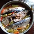 Cooksnap dari Adiati Endang untuk resep Tim Ikan Kembung Kuah Asam