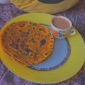 Neeta Bhatt का कुकस्नैप जब उन्होंने मेथी थेपला (methi thepla recipe in Hindi) बनाया था।