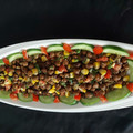 Geeta Godhiwala's cooksnap of when they made Kala Chana Salad.