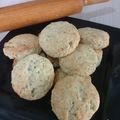 El cooksnap de July cuando hizo Scones salados saborizados.