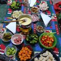 El cooksnap de Ma. Graciela Fernández Nuñez cuando hizo Fondue de queso.