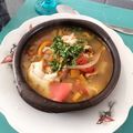 El cooksnap de Claudia Alejandra Carinao Morales cuando hizo Caldillo de mariscos.