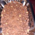 El cooksnap de Roxana Civallero cuando hizo Garrapiñadas de maní.