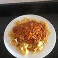 El cooksnap de Malagueña salerosa cuando hizo Salsa boloñesa.
