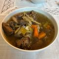 Gavin Morrice's cooksnap of when they made Galbitang - Korean Beef Short Rib Soup.