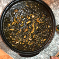 El cooksnap de joaquinde la cruz cuando hizo Arroz negro caldoso de sepia y gambas.