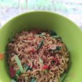 Cooksnap dari Aqnes Eka untuk resep 8. Indomie Goreng Pedas #SeninSemangat
