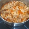 El cooksnap de M. J. cuando hizo Conejo en salsa.