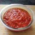El cooksnap de noor cuando hizo Salsa de tomate frito casero express y sin manchar, usando el microondas.
