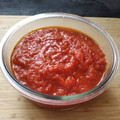 El cooksnap de noor cuando hizo Salsa de tomate frito casero express y sin manchar, usando el microondas.