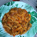El cooksnap de Yareth Montana cuando hizo Verduras salteadas y pasta.