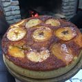 El cooksnap de Antonella Rostani cuando hizo Torta de manzana invertida.