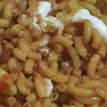 Asma Faryal Khan's cooksnap of when they made Chicken macaroni.