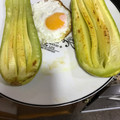 El cooksnap de Carrie cuando hizo Calabacín al horno con ajo y perejil.