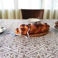 vándorsólyomkisasszony Cooksnap-ja, amikor elkészítette a(z) Húsvéti mazsolás fonott kalács receptet.