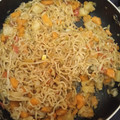 El cooksnap de Yasser García cuando hizo Ramen de reciclaje, fácil y rápido.