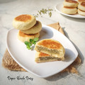 Cooksnap dari Dapur Bunda Daisy untuk resep 61. PIA BASAH / ROTI GEPENG ISI KACANG HIJAU DURIAN (Teflon)