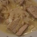 El cooksnap de Marisa Diaz cuando hizo Atún encebollado.