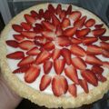 El cooksnap de Lulu Galeano cuando hizo Tarta de frutillas con crema Chantilly.