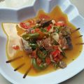 Cooksnap dari Murty Setiawan untuk resep Iwak karing telang masak asam / ikan asin tenggiri masak asam