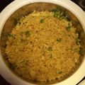 Rukmini Manoj's cooksnap of when they made Kanda poha.