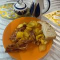 El cooksnap de Karina cuando hizo Patatas panaderas en la Freidora de aire (Airfryer).