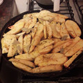 El cooksnap de Monica Mimra cuando hizo Papas rústicas saborizadas al horno.