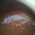 El cooksnap de Fernanda Lopez cuando hizo Dulce de leche casero.