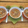 Szabó Kriszti Cooksnap-ja, amikor elkészítette a(z) Zöldborsós bográcsragu receptet.