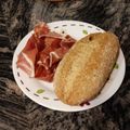 El cooksnap de Juan Perez Gomez cuando hizo Plato de jamón con pan.