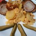 Gyöngyi 💇‍♀️ Cooksnap-ja, amikor elkészítette a(z) Burgonya köret tepsiben GM receptet.