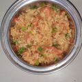 Ishani sethi का कुकस्नैप जब उन्होंने फ्राई राइस (Fry Rice recipe in hindi) बनाया था।