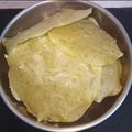 Jayshree Doshi's cooksnap of when they made ચોખાના લોટ ના ખીચીયા પાપડ (Rice Flour Khichiya Papad Recipe In Gujarati).