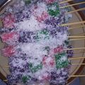 Cooksnap dari iis aisyah untuk resep Sate singkong rainbow