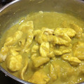 El cooksnap de silvia cuando hizo Pollo con curry de manzana y mango.