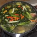 Cooksnap dari Lia Lim untuk resep Sup tulang belly salmon