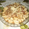 El cooksnap de Brenda Barrionuevo cuando hizo Ñoquis de harina.