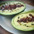 El cooksnap de Arianne cuando hizo Sopa fría de melón con crujiente de jamón en Moulinex Cuisine.