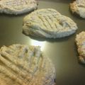 Jackie Rose's cooksnap of when they made Flourless Peanutbutter Cookies.