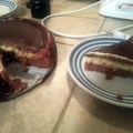 jessie.collins.792's cooksnap of when they made Chocolate and Vanilla Layered Crustless Cheesecake.