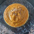 El cooksnap de Laura cuando hizo Crema de batata y calabacín con Canela y curry.