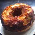El cooksnap de Estefania Samudio cuando hizo Tarta de manzana invertida con aceite.