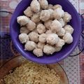 Cooksnap dari Keysa's Mommy untuk resep Bakso ayam tekstur kenyal
